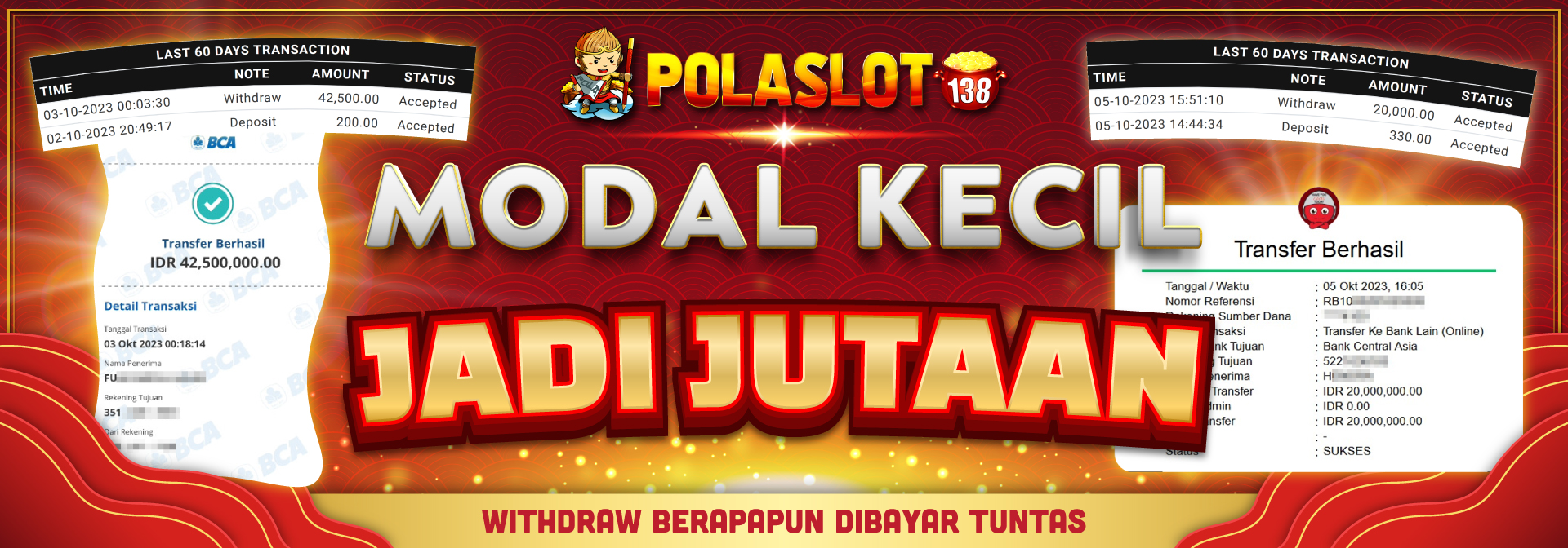 MODAL KECIL JADI JUTAWAN