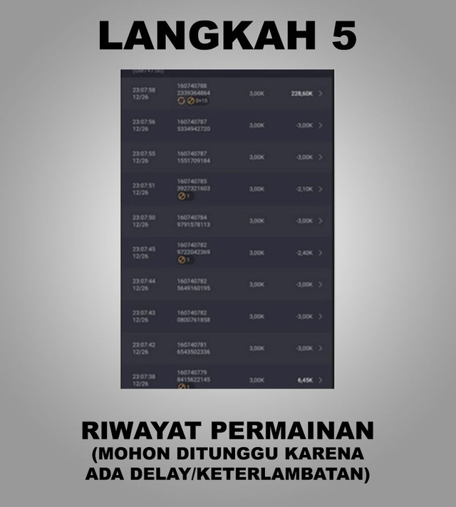 Langkah 5 POLASLOT138